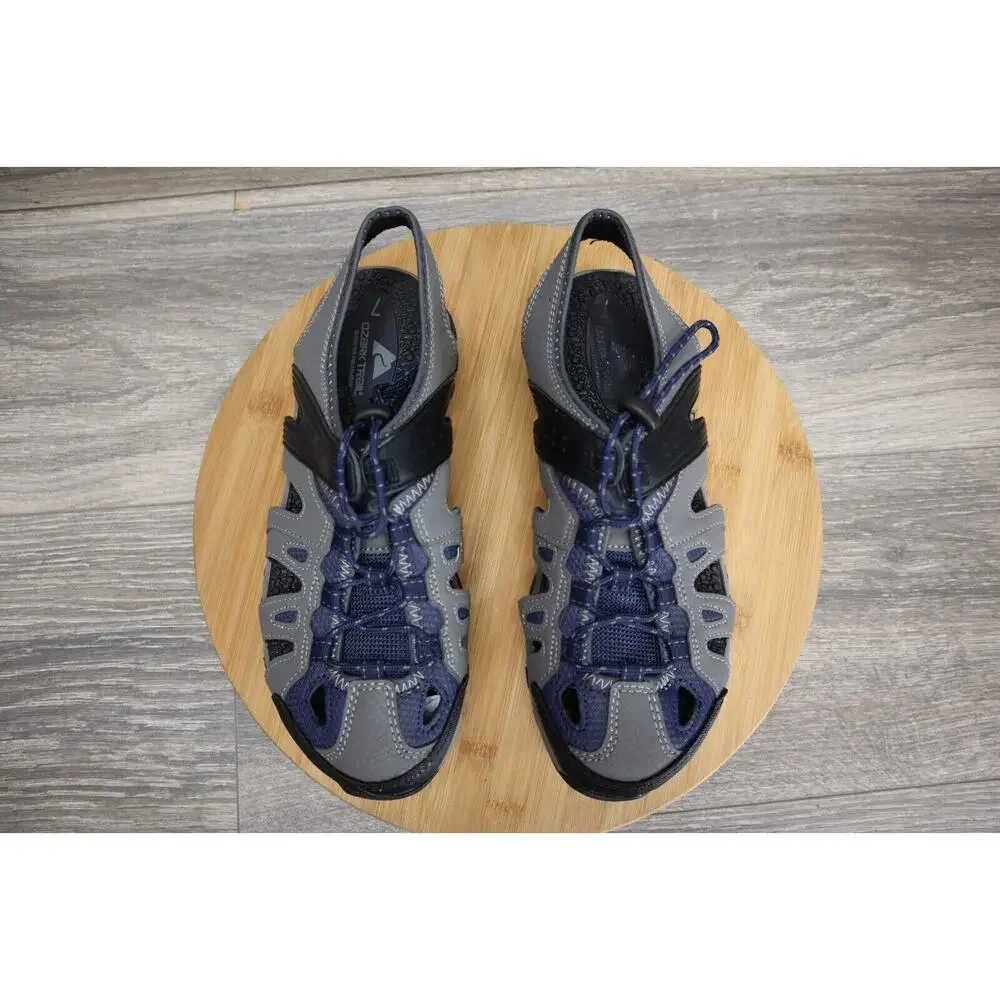 Ozark Trail Shoe Mens 7 Gray Sandal Outdoor Hiking Comfort Walking Round Toe